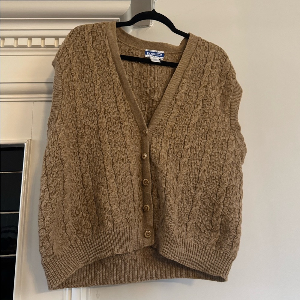 PENDLETON VINTAGE 100% WOOL SWEATER UNISEX XL